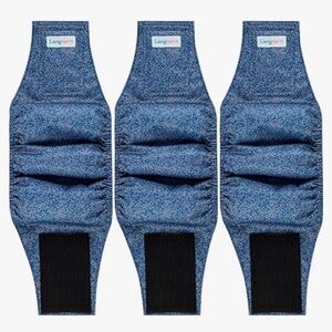 Langsprint Blue denim belly bands